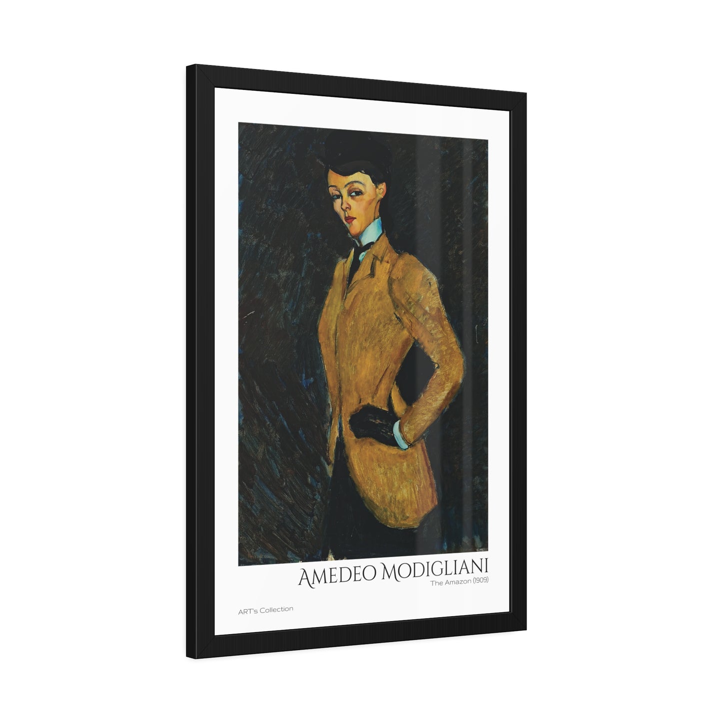 The Amazon (1909) by Amedeo Modigliani  / Affiche Encadrée série ART's Collection
