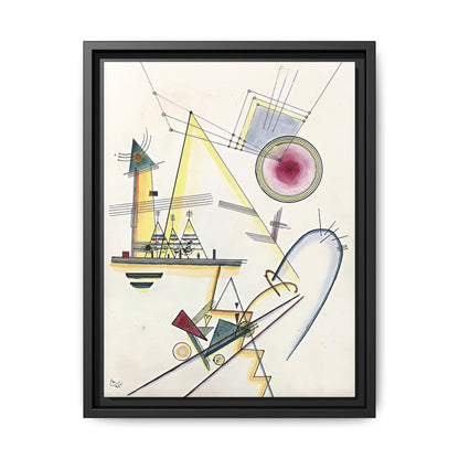 Wassily Kandinsky / Delicate Soul (1925) / Toile encadrée sur caisse américaine