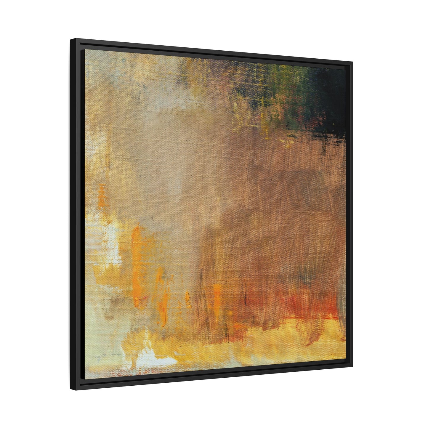 Tableau Contemporain Alezan "Série Sign Collections" / Toile encadrée sur caisse américaine