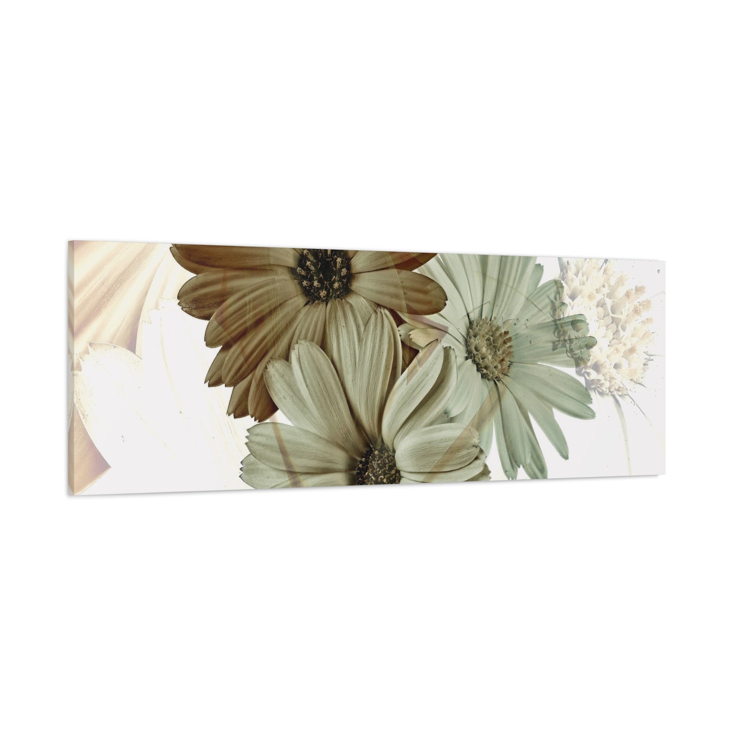 Collection Signature "FLORAL Numéro 12" sur Toile Fine Art sur Toile / Epaisseur 3,2cm - 1'25 po
