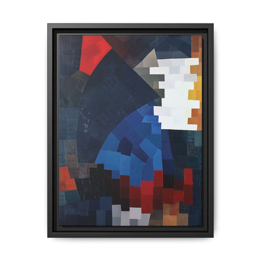 Composition (1932) by Otto Freundlich   / Toile encadrée sur caisse américaine