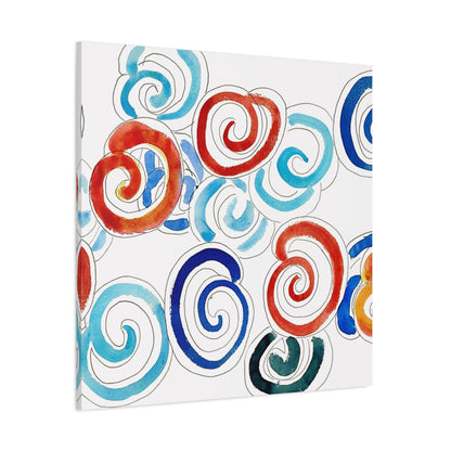 Escargots (1953) by Henri Matisse / Reproduction Fine Art sur Toile / Flanc Large Epaisseur 3.2 cm - 1.25 inch