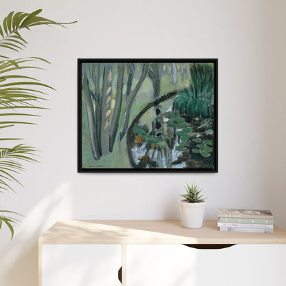 Le ruisseau, Maintenon (1918) by Henri Matisse  / Toile encadrée sur caisse américaine