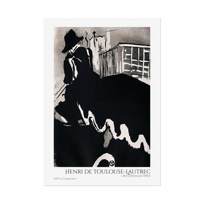 Ultime Ballade (1893) by Henri de Toulouse-Lautrec / Affiche imprimée - Série ART's Collection