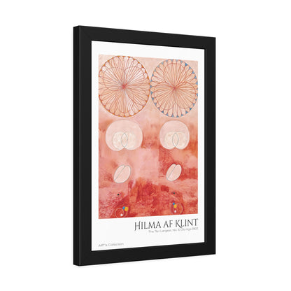 The Ten Largest, No. 9, Old Age (1907) by Hilma af Klint  / Affiche Encadrée série ART's Collection