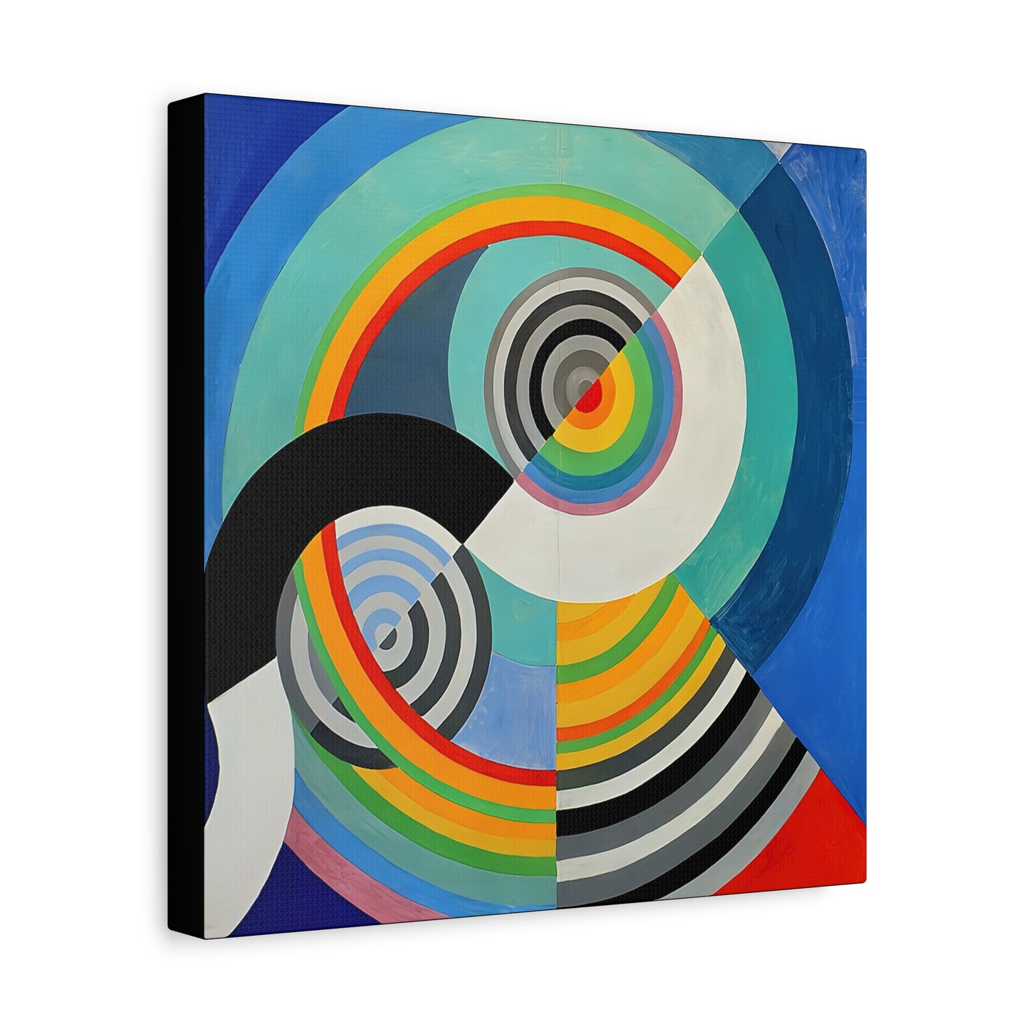 Rythme numéro 3 (1938) by Robert Delaunay / Reproduction Fine Art sur Toile / Epaisseur 3,2cm - 1'25 po