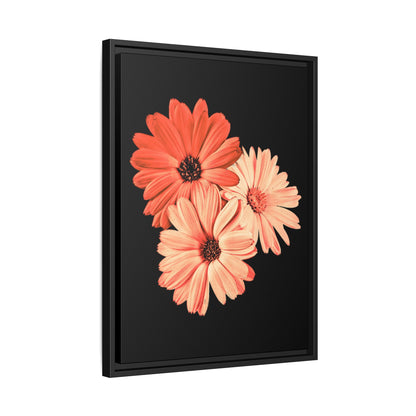 Collection Signature "FLORAL Numéro 6" sur Toile encadrée avec caisse américaine