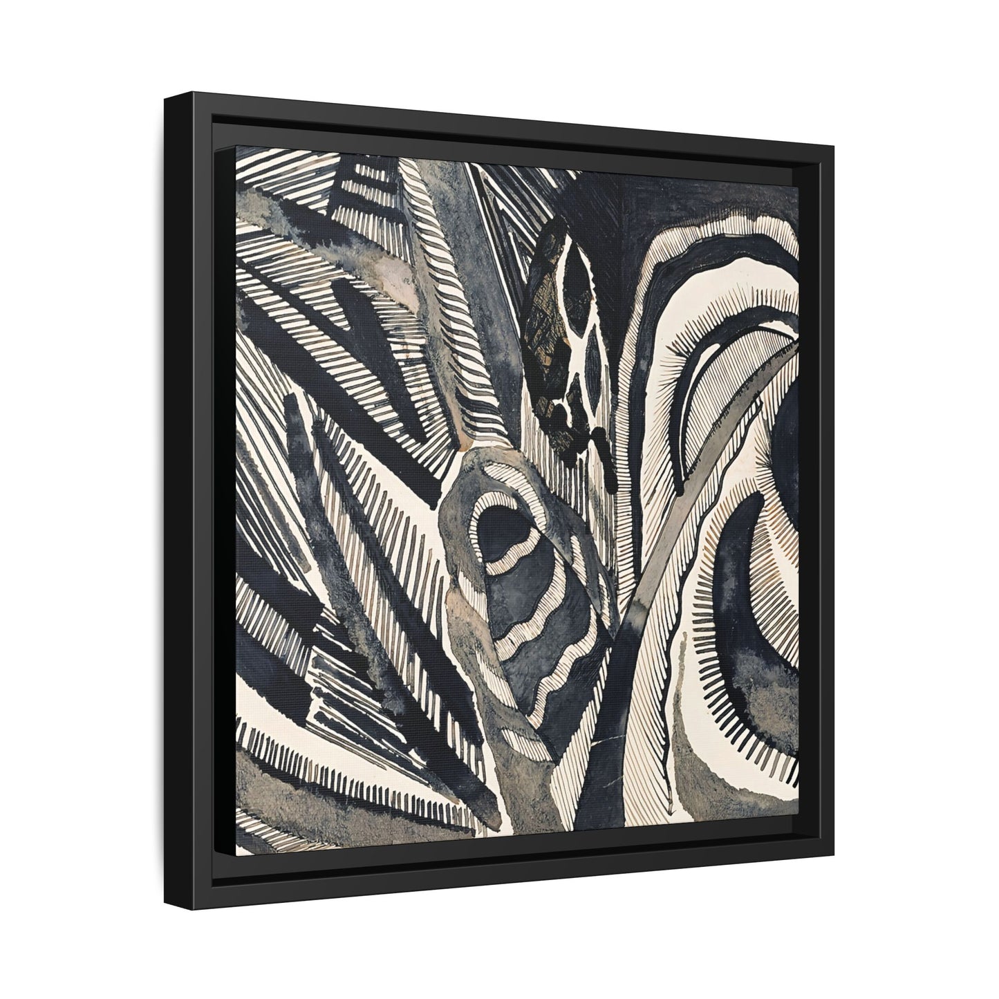 Landschaft (1918)  by Otto Freundlich / Toile encadrée sur caisse américaine