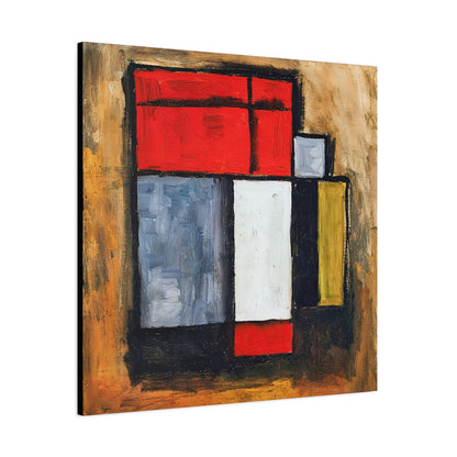 Formas abstractas (1929) by Joaquín Torres-García / Reproduction Fine Art sur Toile /  Epaisseur 3.2 cm - 1.25 inch