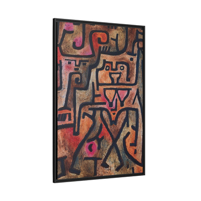 Forest Witches (1938) by Paul Klee / Toile encadrée sur caisse américaine
