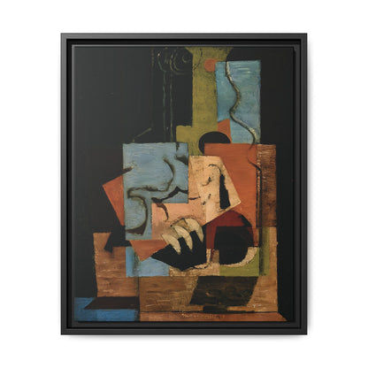 Composition (1919) by Louis Marcoussis / Toile encadrée sur caisse américaine