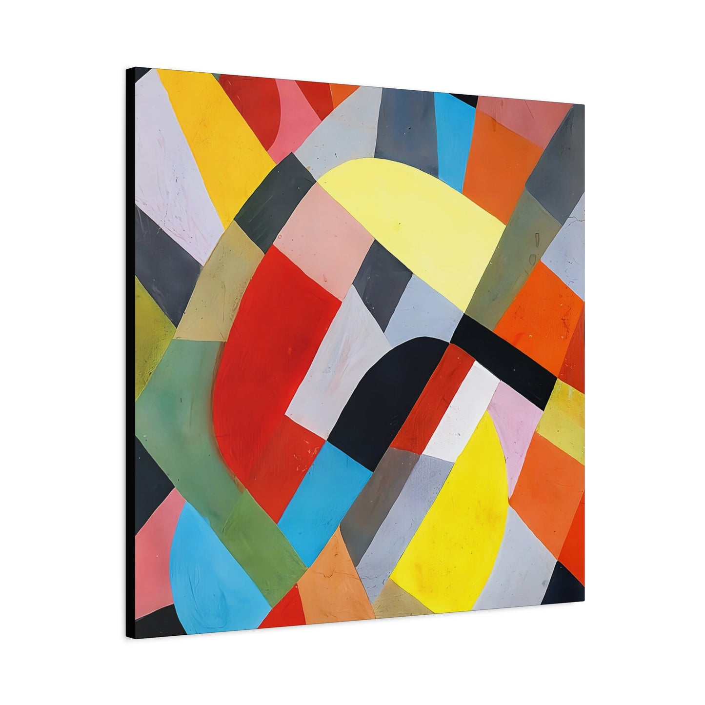 Composition Abstraite (1936-38)  by Otto Freundlich  / Reproduction Fine Art sur Toile /  Epaisseur 3.2 cm - 1.25 inch