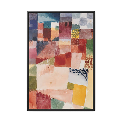 Motif from Hammamet (1914) by Paul Klee / Toile encadrée sur caisse américaine