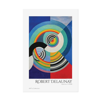 Rythme Numéro 3 (1938) by Robert Delaunay / Affiche imprimée - Série ART's Collection