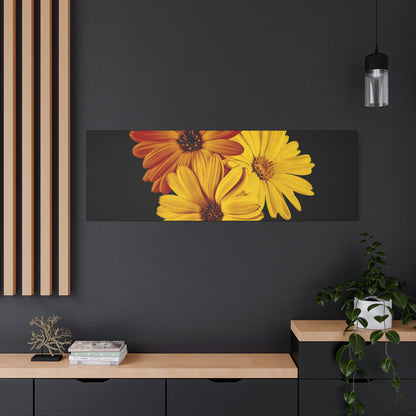 Collection Signature "FLORAL Numéro 4" sur Toile Fine Art sur Toile / Epaisseur 3,2cm - 1'25 po