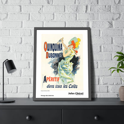 Quinquina Dubonnet (1896) by Jules Chéret / Affiche Encadrée Série Vintage Ads Collection