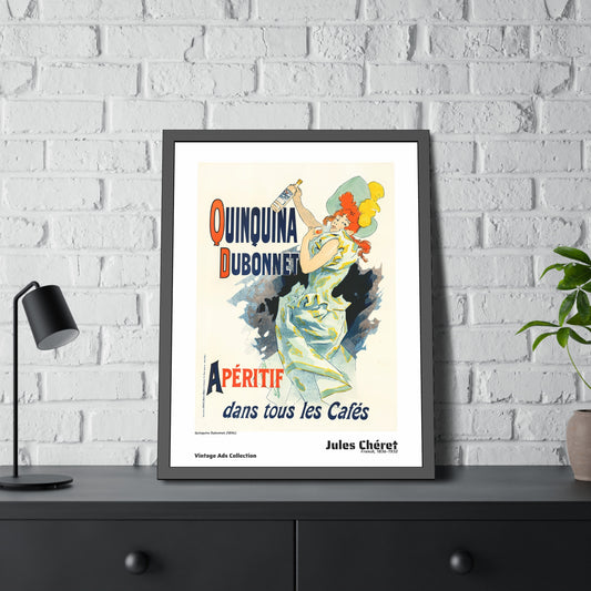 Quinquina Dubonnet (1896) by Jules Chéret / Affiche Encadrée Série Vintage Ads Collection