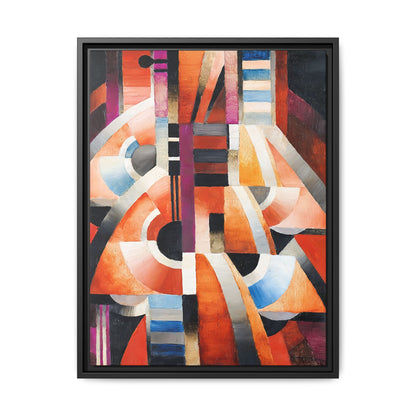 Balalaika (Ca. 1916) by Thorvald Hellesen  / Toile encadrée sur caisse américaine