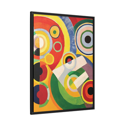 Rythme, Joie de vivre (1930) by Robert Delaunay  / Toile encadrée sur caisse américaine