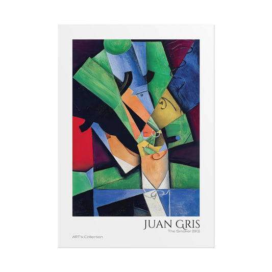 The Smoker (1913) by Juan Gris / Affiche imprimée - Série ART's Collection