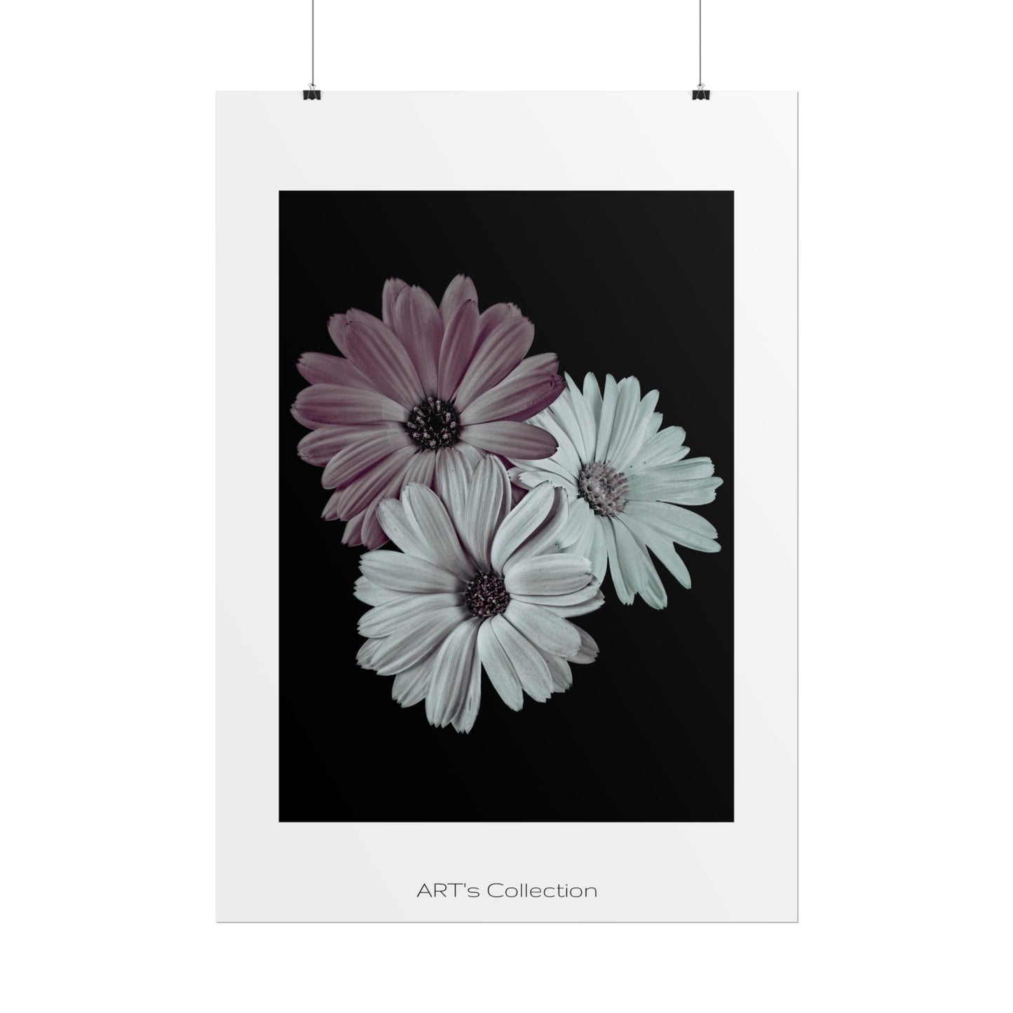 Collection Signature "FLORAL Numéro 5" sur Affiche imprimée - Série ART's Collection