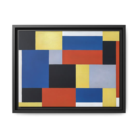Composition XX 1920 by Theo van Doesburg  / Toile encadrée sur caisse américaine
