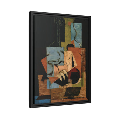 Composition (1919) by Louis Marcoussis / Toile encadrée sur caisse américaine
