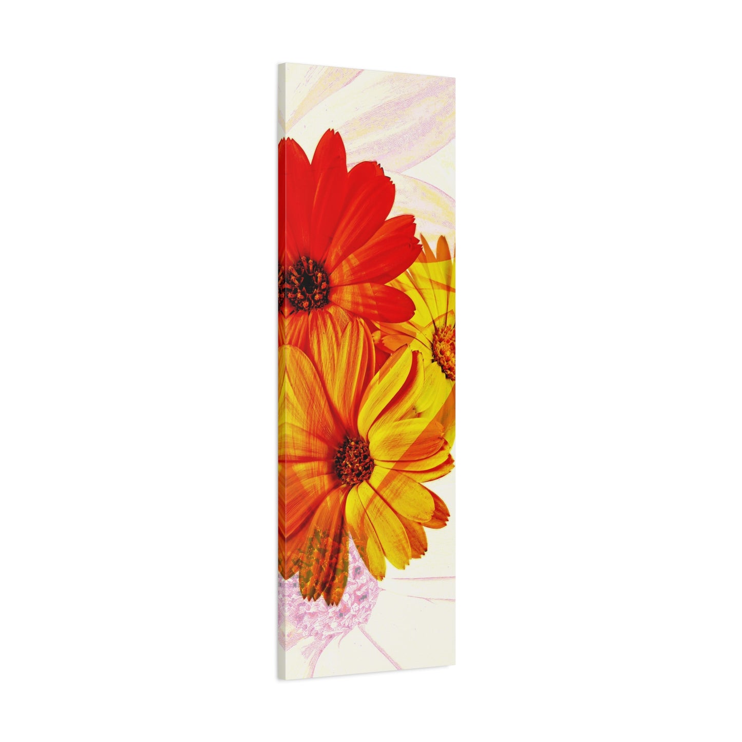 Collection Signature "FLORAL Numéro 19" sur Toile Fine Art sur Toile / Epaisseur 3,2cm - 1'25 po