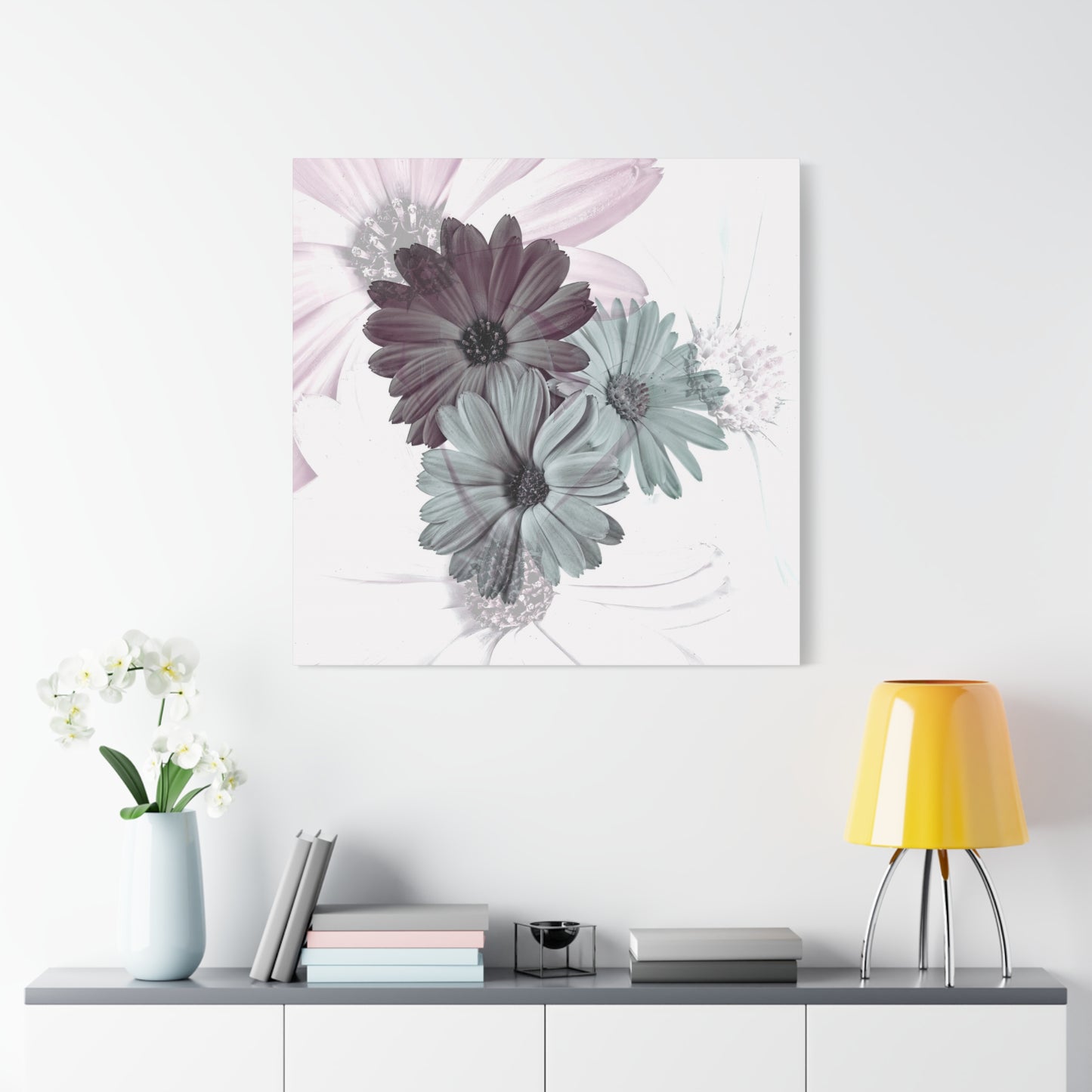 Collection Signature "FLORAL Numéro 15" sur Toile Fine Art sur Toile / Epaisseur 3,2cm - 1'25 po