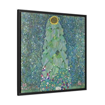 Sunflowers (1883) by Gustav Klimt / Toile encadrée sur caisse américaine