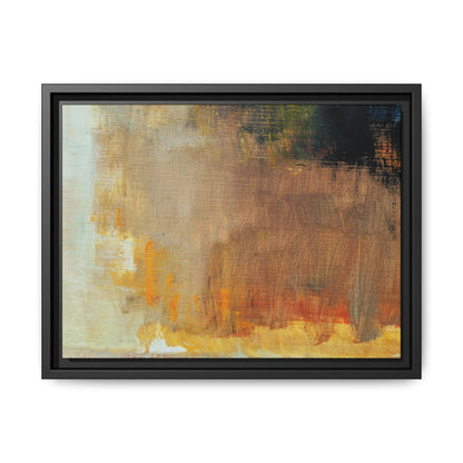 Tableau Contemporain Alezan "Série Sign Collections" / Toile encadrée sur caisse américaine