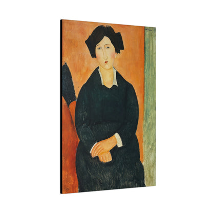 The Italian (1917)  by Amedeo Modigliani / Reproduction Fine Art sur Toile / Flanc Large Epaisseur 3.2 cm - 1.25 inch