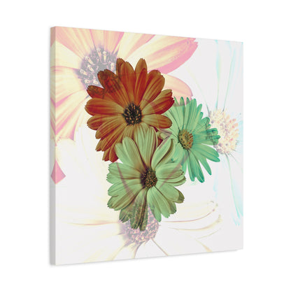 Collection Signature "FLORAL Numéro 14" sur Toile Fine Art sur Toile / Epaisseur 3,2cm - 1'25 po