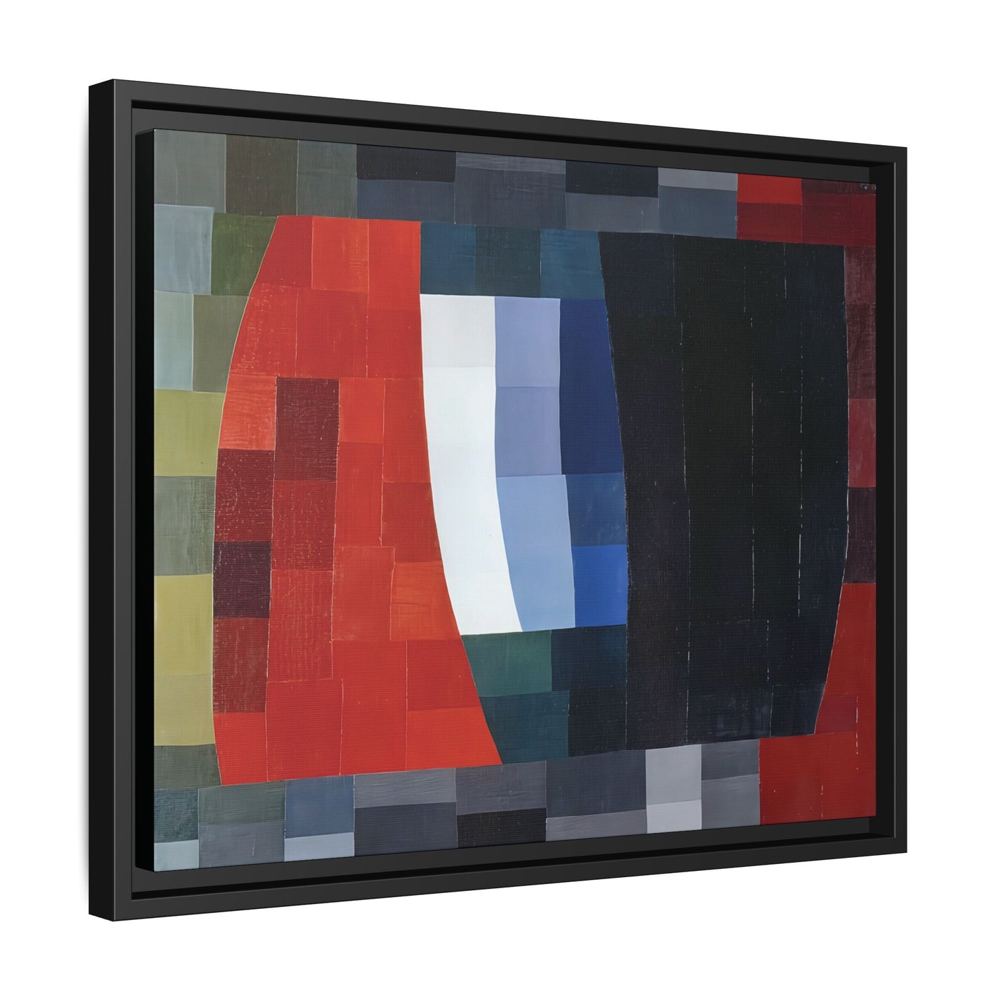 My Sky is Red (1933)  by Otto Freundlich / Toile encadrée sur caisse américaine