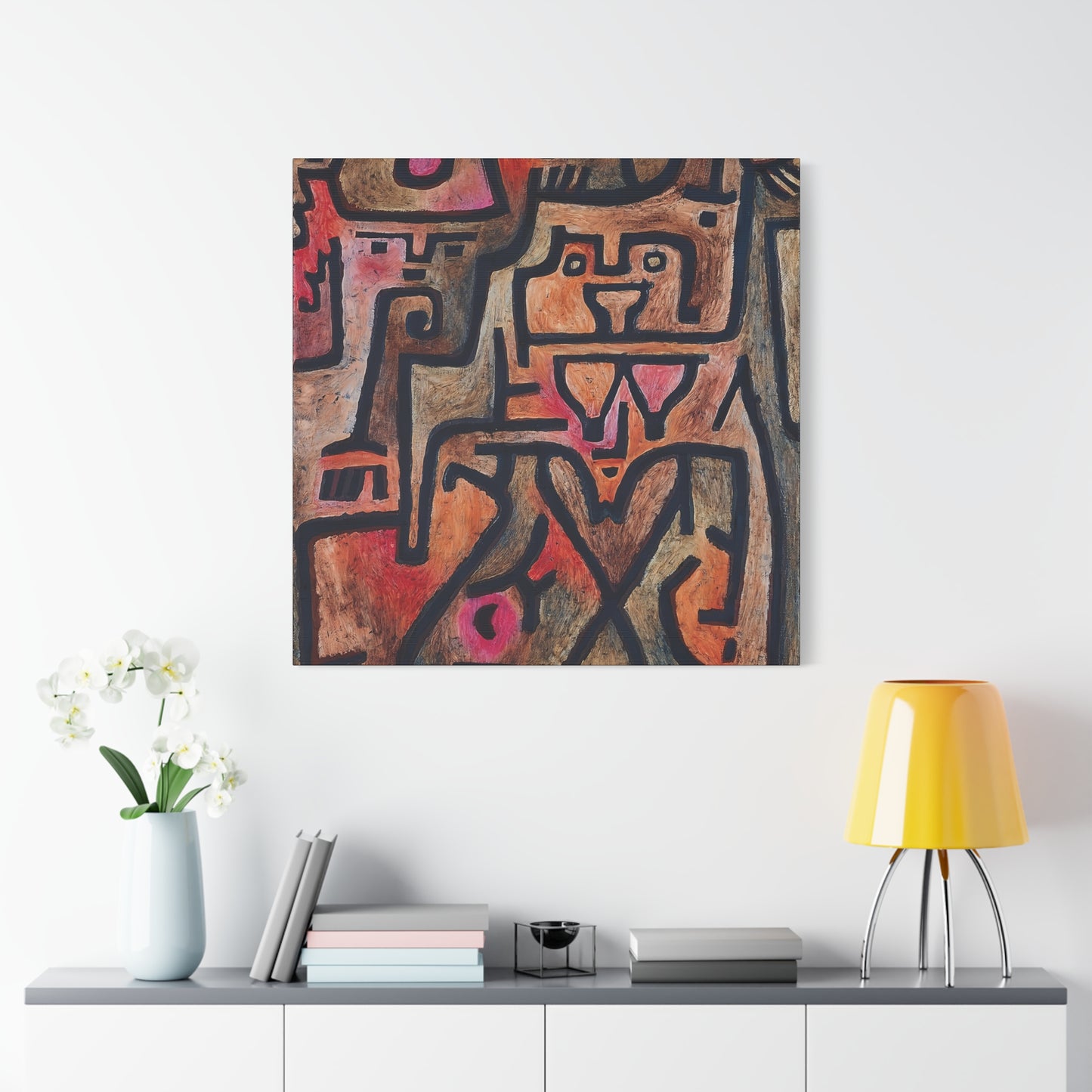 Forest Witches (1938) by Paul Klee / Reproduction Fine Art sur Toile / Epaisseur 3,2cm - 1'25 po
