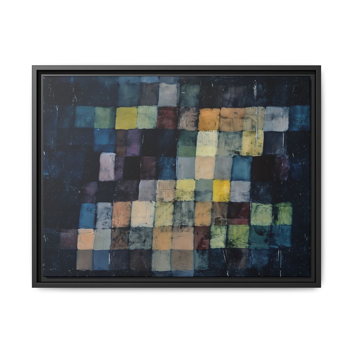 Old sound (1925) ) by Paul Klee  / Toile encadrée sur caisse américaine