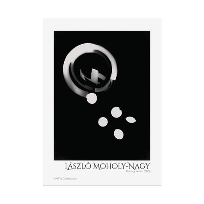 Fotogramm (1925) by László Moholy-Nagy / Affiche imprimée - Série ART's Collection