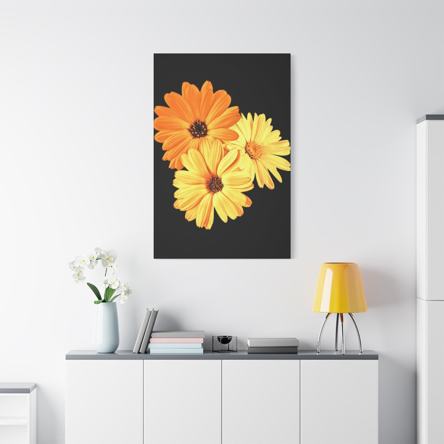Collection Signature "FLORAL Numéro 8" sur Toile Fine Art sur Toile / Epaisseur 3,2cm - 1'25 po