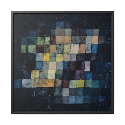 Old sound (1925) ) by Paul Klee  / Toile encadrée sur caisse américaine