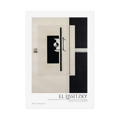 Kestnermappe Proun, Rob-1. Levnis and Chapman GmbH Hannover #7 (1923) by El Lissitzky / Affiche imprimée - Série ART's Collection