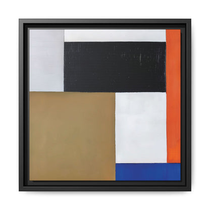 Composition (1923-1924) by Theo van Doesburg  / Toile encadrée sur caisse américaine