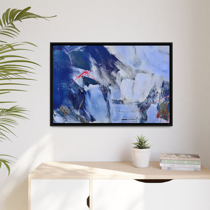 Tableau Intemporel Nuage "Série Sign Collections" / Toile encadrée sur caisse américaine