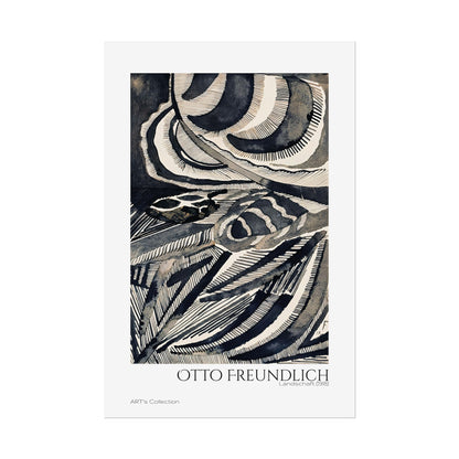 Landschaft (1918) by Otto Freundlich / Affiche imprimée - Série ART's Collection