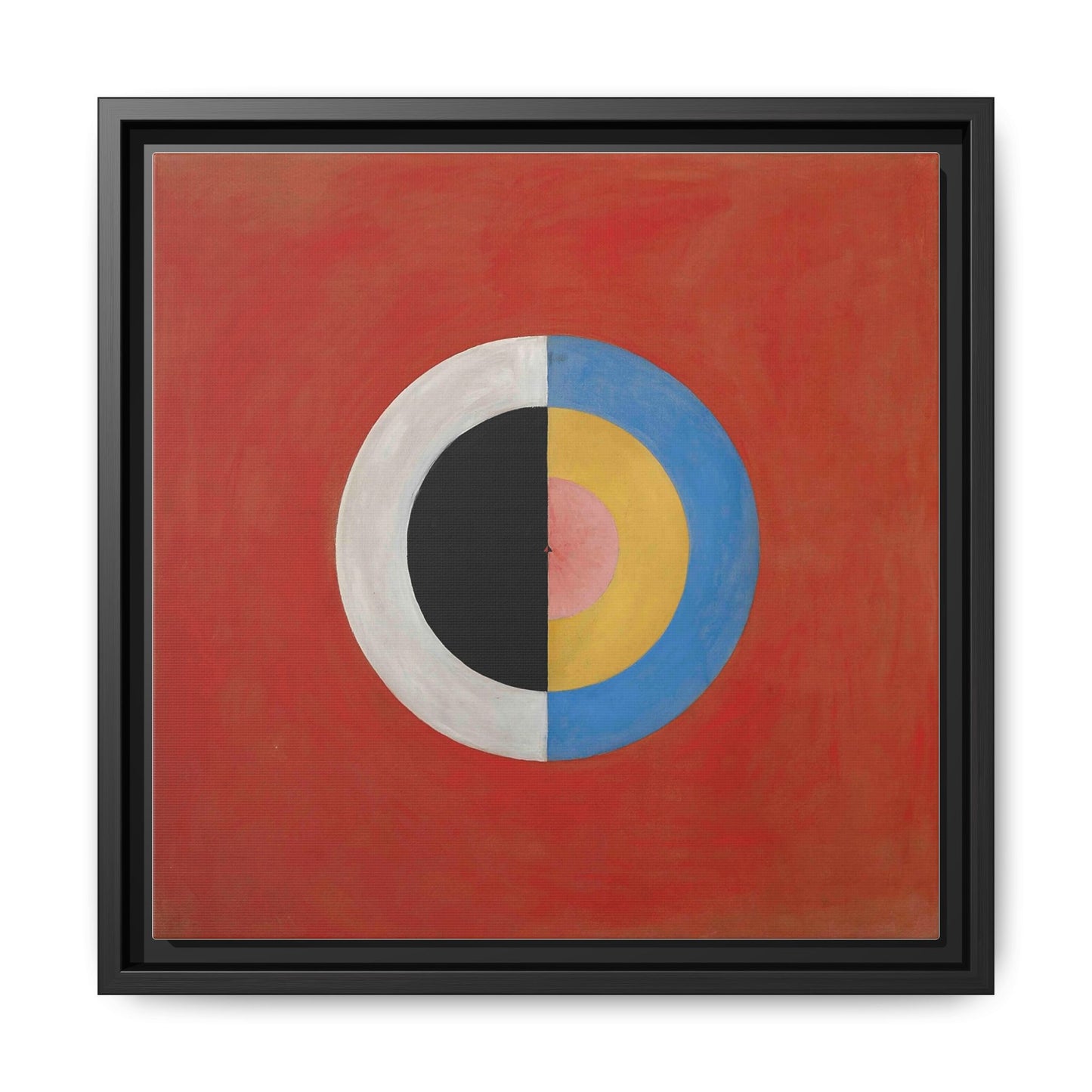 Group IX,SUW, No. 17. The Swan (1914-1915) by Hilma af Klint   / Toile encadrée sur caisse américaine