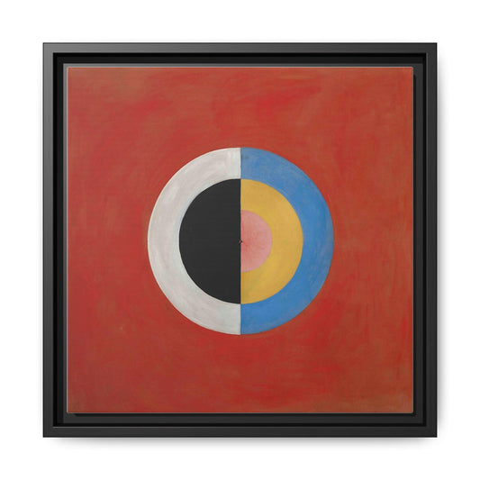 Group IX,SUW, No. 17. The Swan (1914-1915) by Hilma af Klint   / Toile encadrée sur caisse américaine