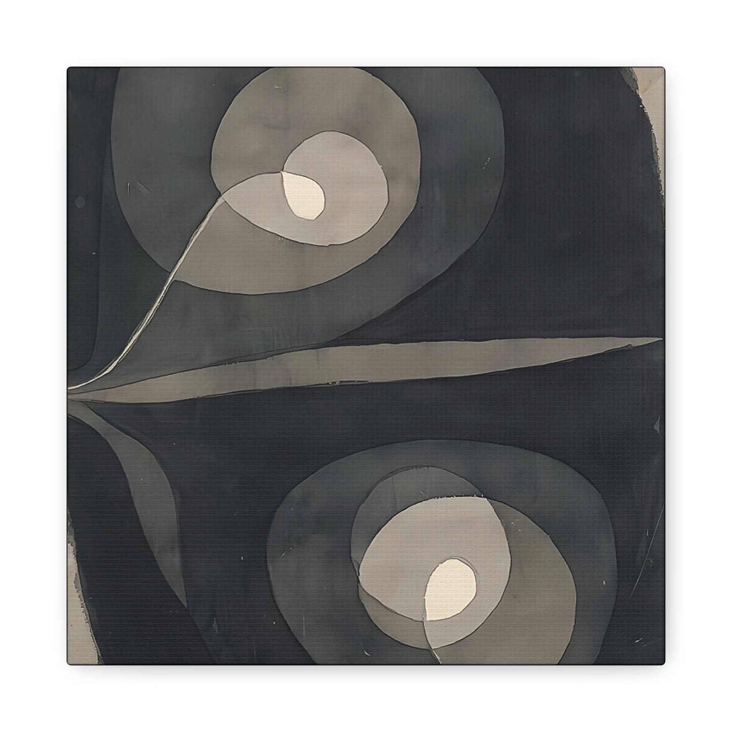 Spiral Screw Flowers I (1932)  by Paul Klee  / Reproduction Fine Art sur Toile / Epaisseur 3.2 cm - 1.25 inch
