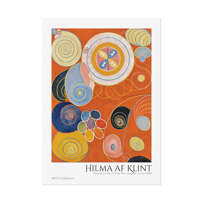 Group IV, No. 3. The Ten Largest, Youth (1907) by Hilma af Klint  / Affiche imprimée - Série ART's Collection