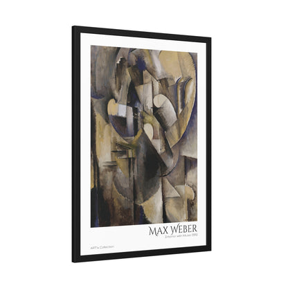 Interior with Music (1915) by Max Weber  / Affiche Encadrée série ART's Collection