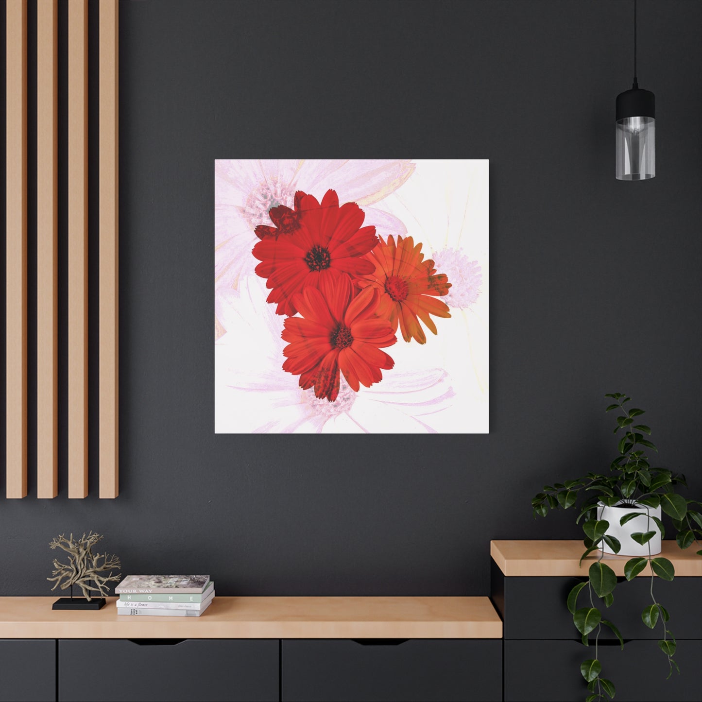 Collection Signature "FLORAL Numéro 20" sur Toile Fine Art sur Toile / Epaisseur 3,2cm - 1'25 po