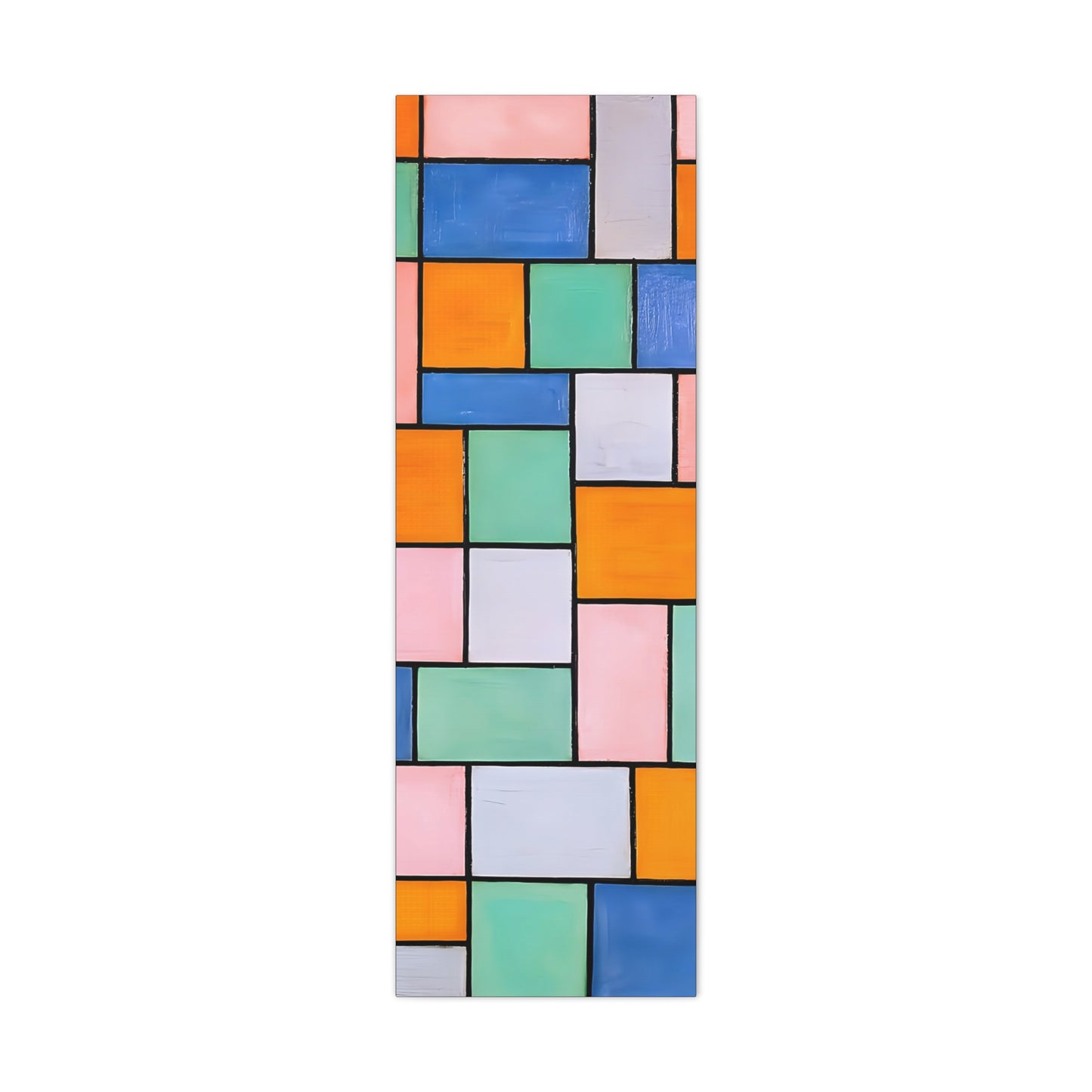 Composition in dissonances (1919) by Theo van Doesburg  / Reproduction Fine Art sur Toile / Epaisseur 3.2 cm - 1.25 inch